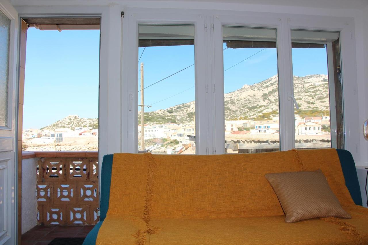 Charmant Cabanon Aux Goudes A Marseille Avec Vue Mer Exterior foto